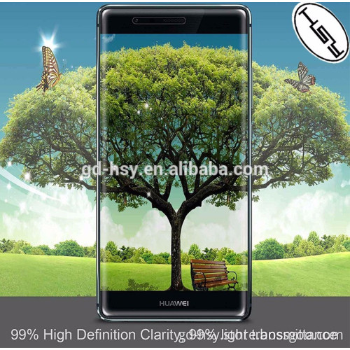 HUYSHE Screen Protector TPU Nano Anti-explosion HD Clear Shield Film for Mobile Phone Huawei P9 Full Cover